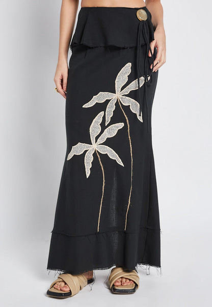 Falda Surf Black
