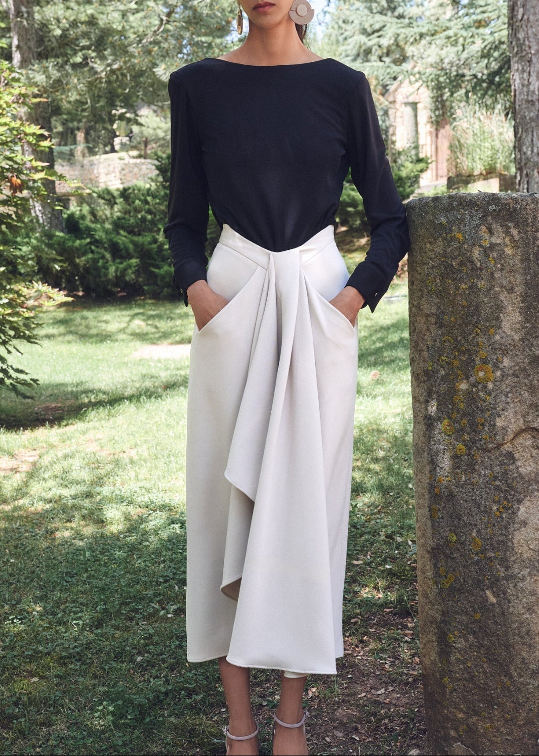 Falda Auxi Beige