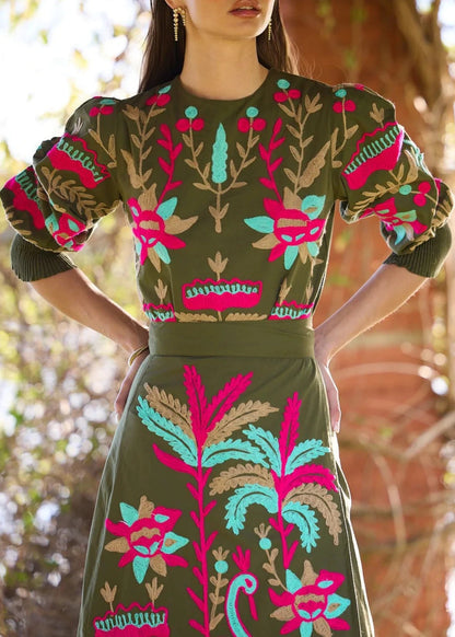 Conjunto Maldivas Caqui