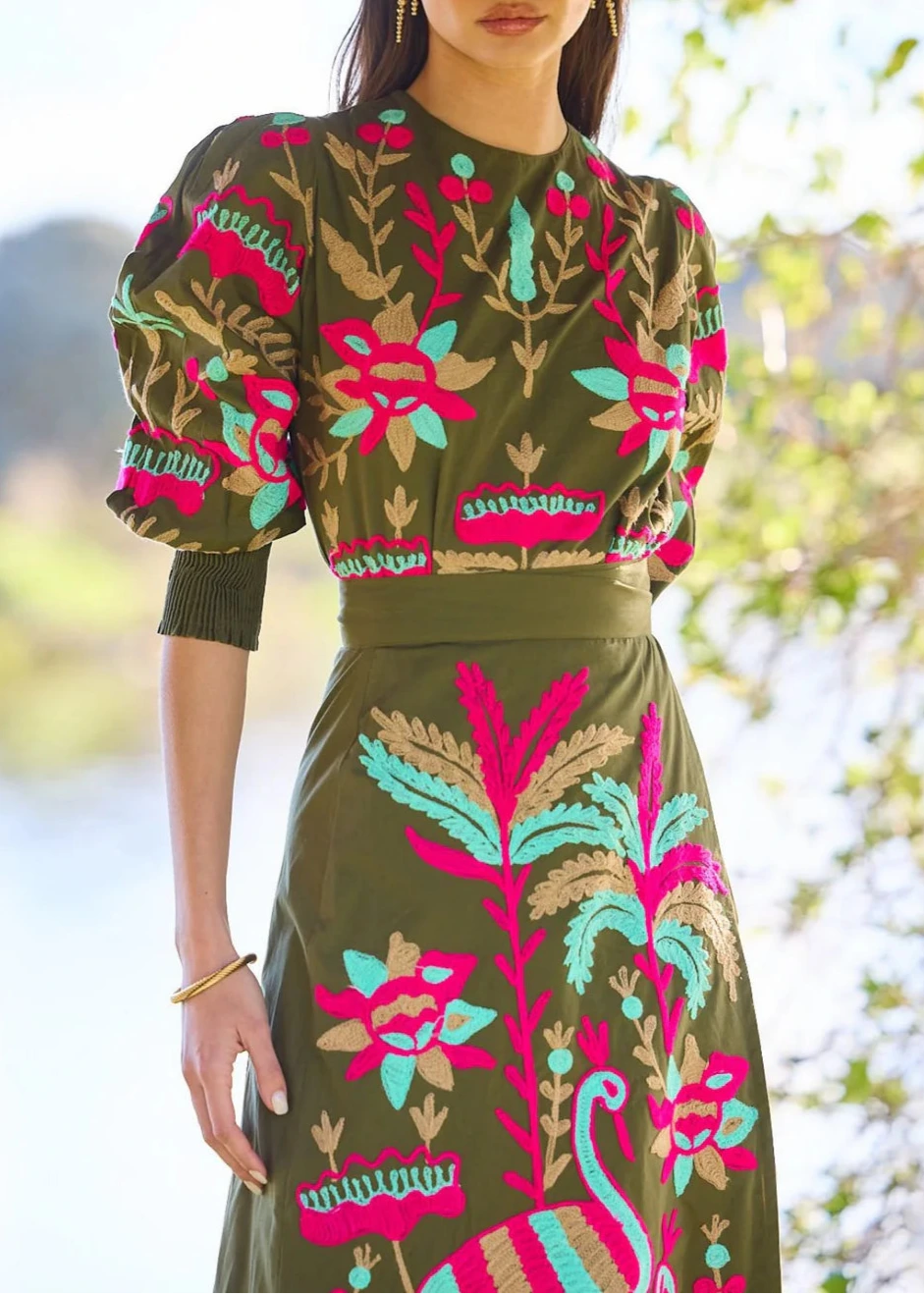 Conjunto Maldivas Caqui