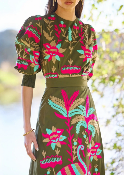 Conjunto Maldivas Caqui