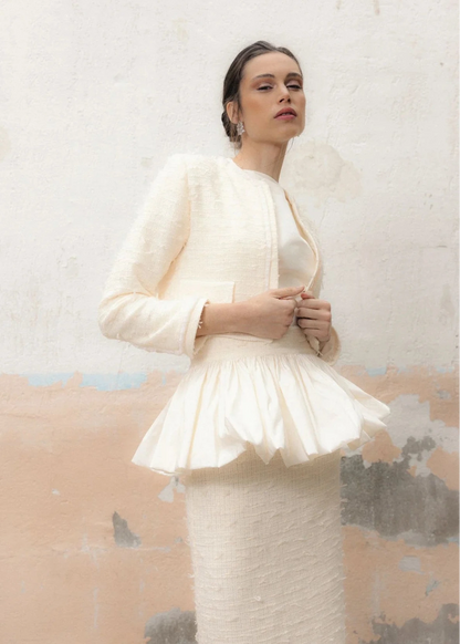 Chaqueta Ariadna Crudo