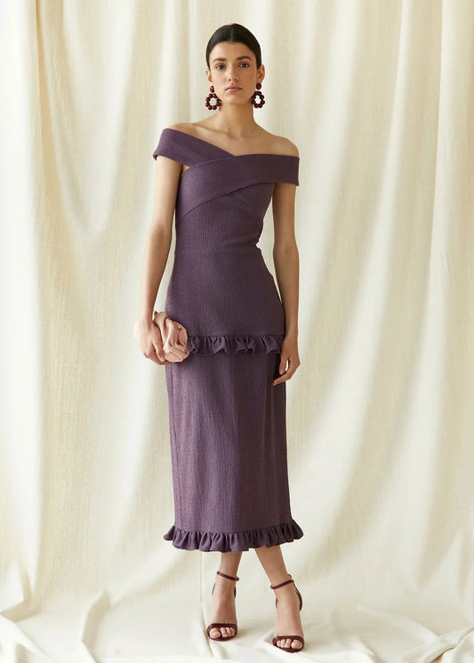 Vestido Amadora Morado