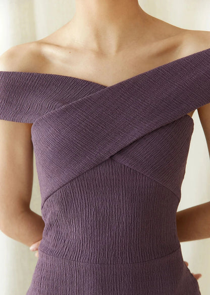 Vestido Amadora Morado