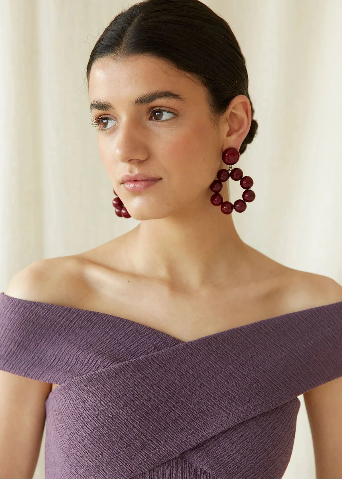 Vestido Amadora Morado