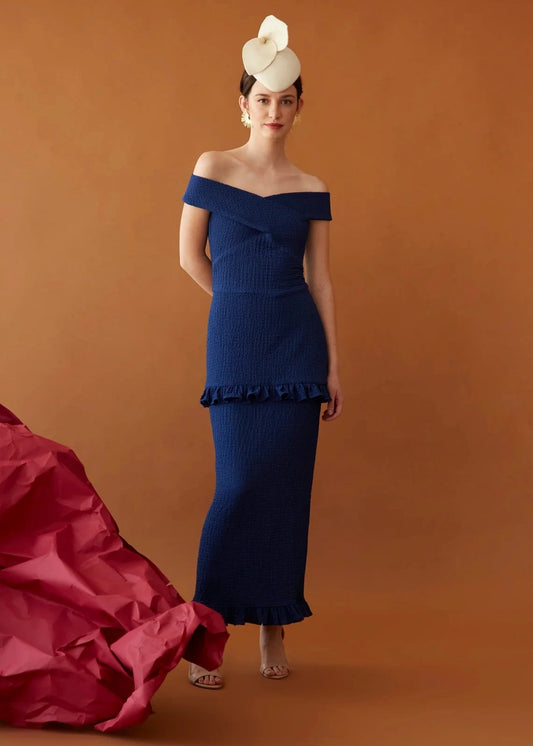 Vestido Amadora Marino