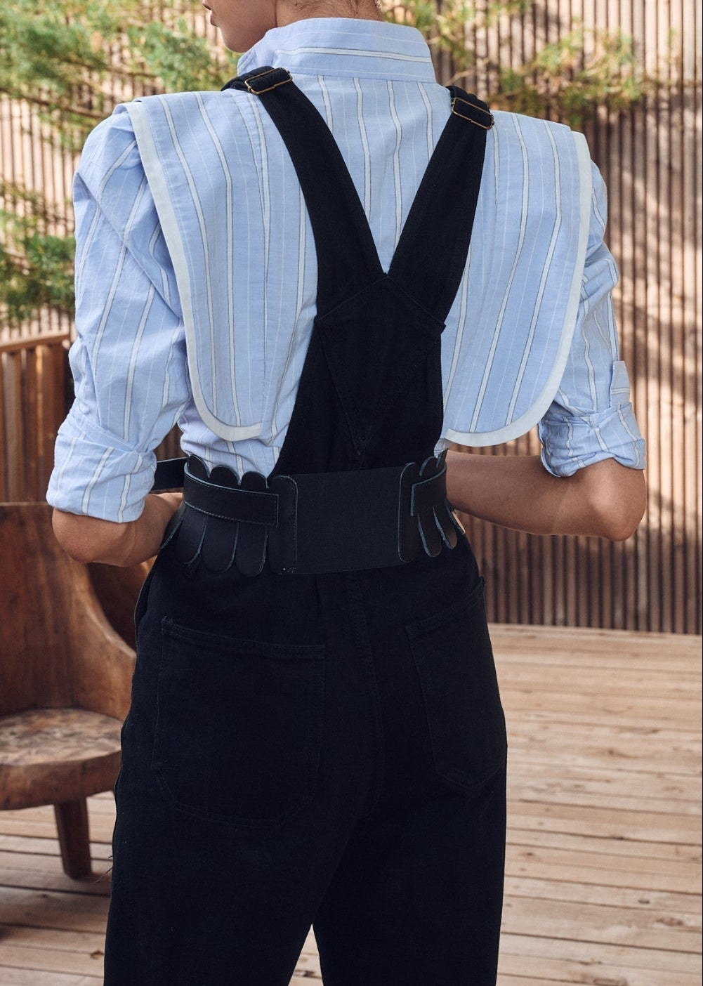 Camisa Anna Azul Rayas