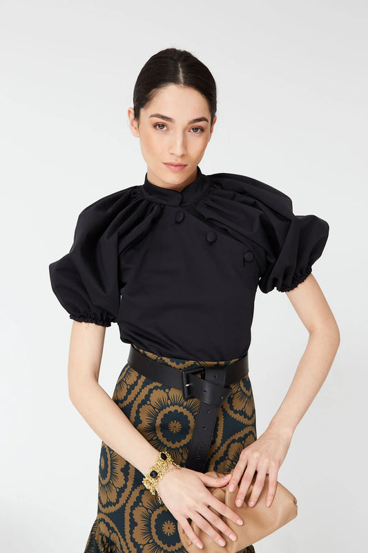 Top Arantza Negro