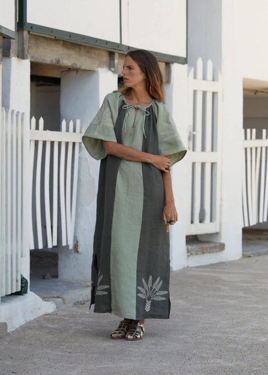 Vestido Areca Green