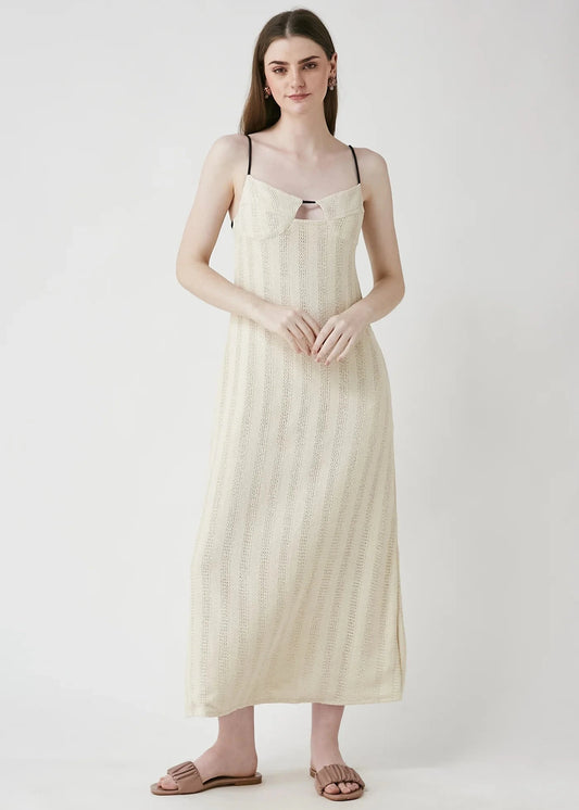 Vestido Aria Mai Beige