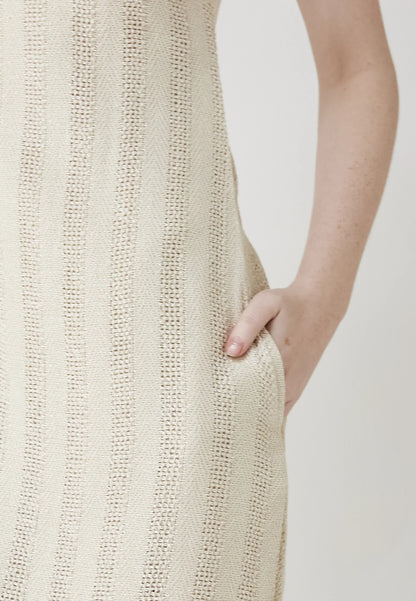 Vestido Aria Mai Beige