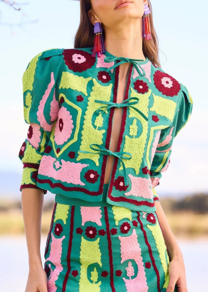 Chaqueta Azores Verde