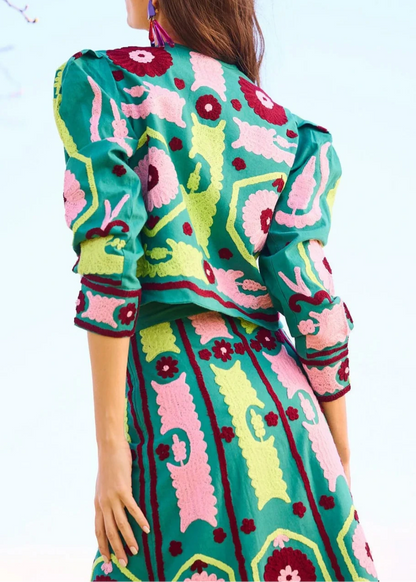 Chaqueta Azores Verde
