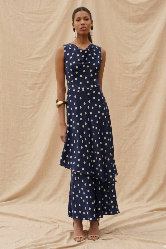 Vestido Azriel Marino