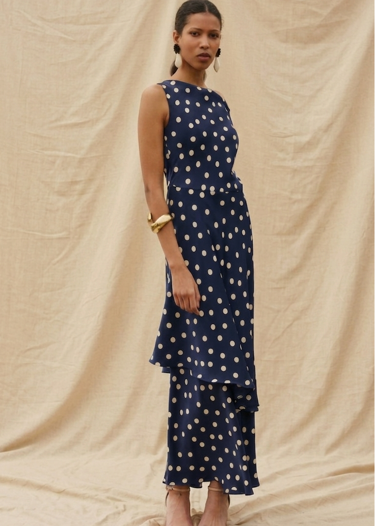 Vestido Azriel Marino