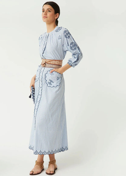 Vestido Babi Celeste
