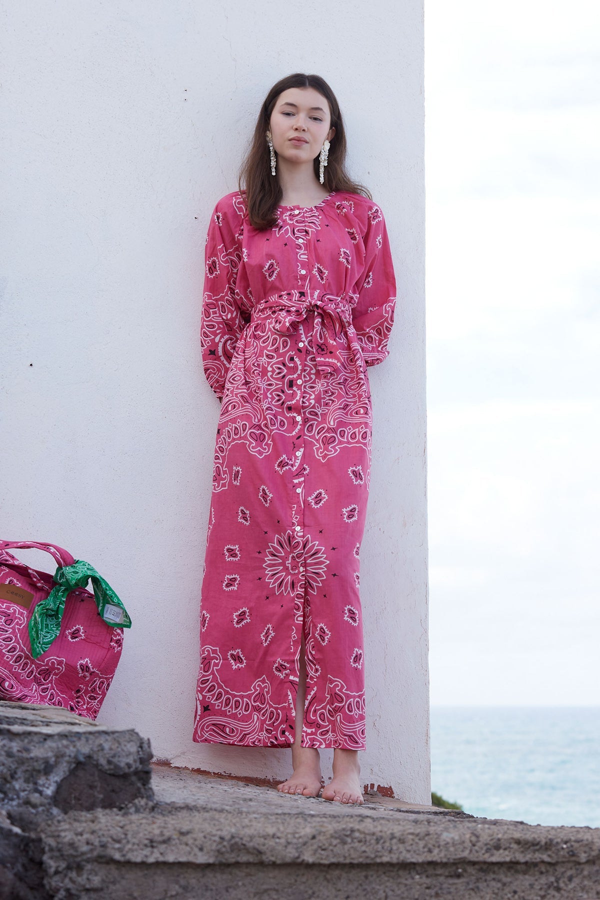 Bolso Bohara Rosa