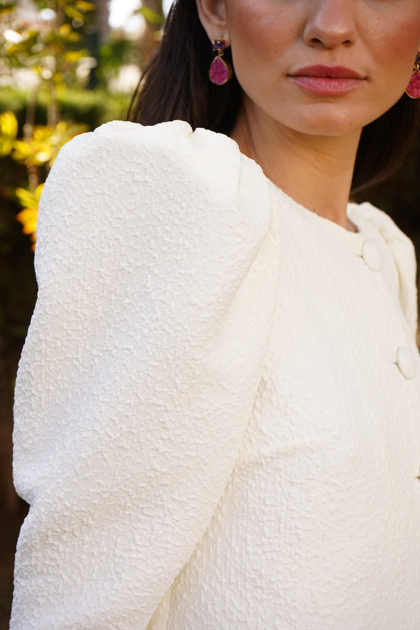 Conjunto Bette Jacquard Blanco