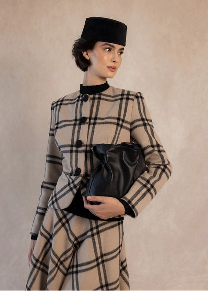 Bolso Saco Piel Negro