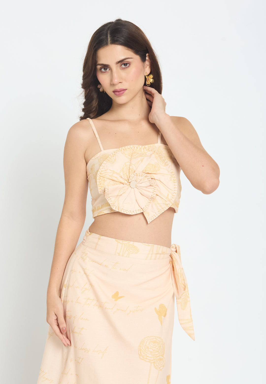 Top Costiera Butterfly