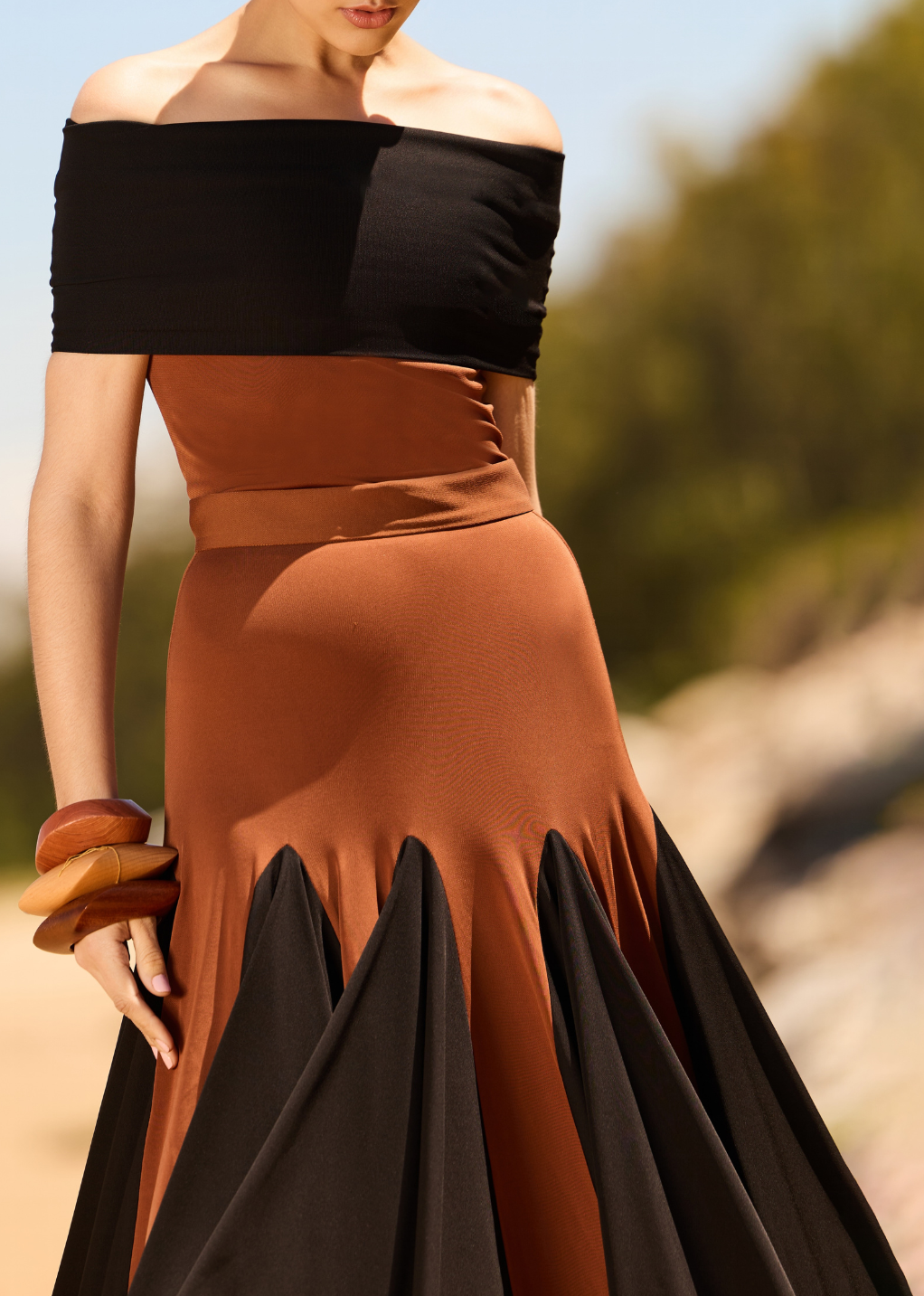 Conjunto Clau Negro y Marrón