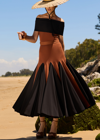 Conjunto Clau Negro y Marrón