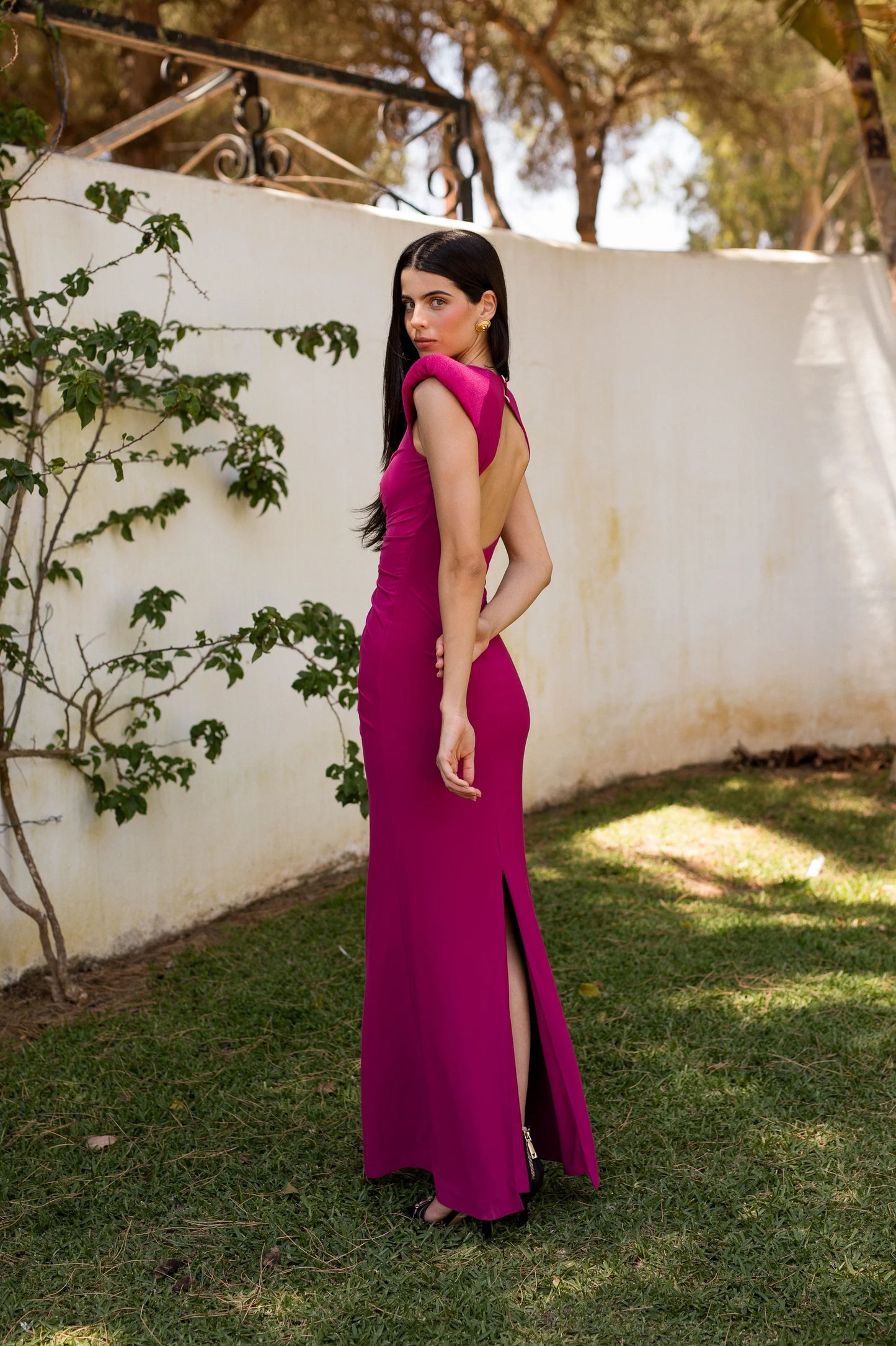 Vestido Claudia Fresa