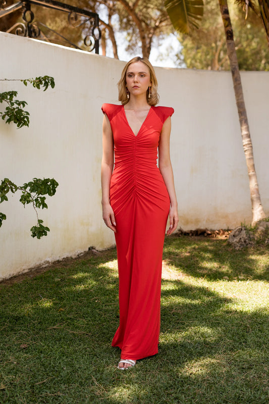 Vestido Claudia Coral