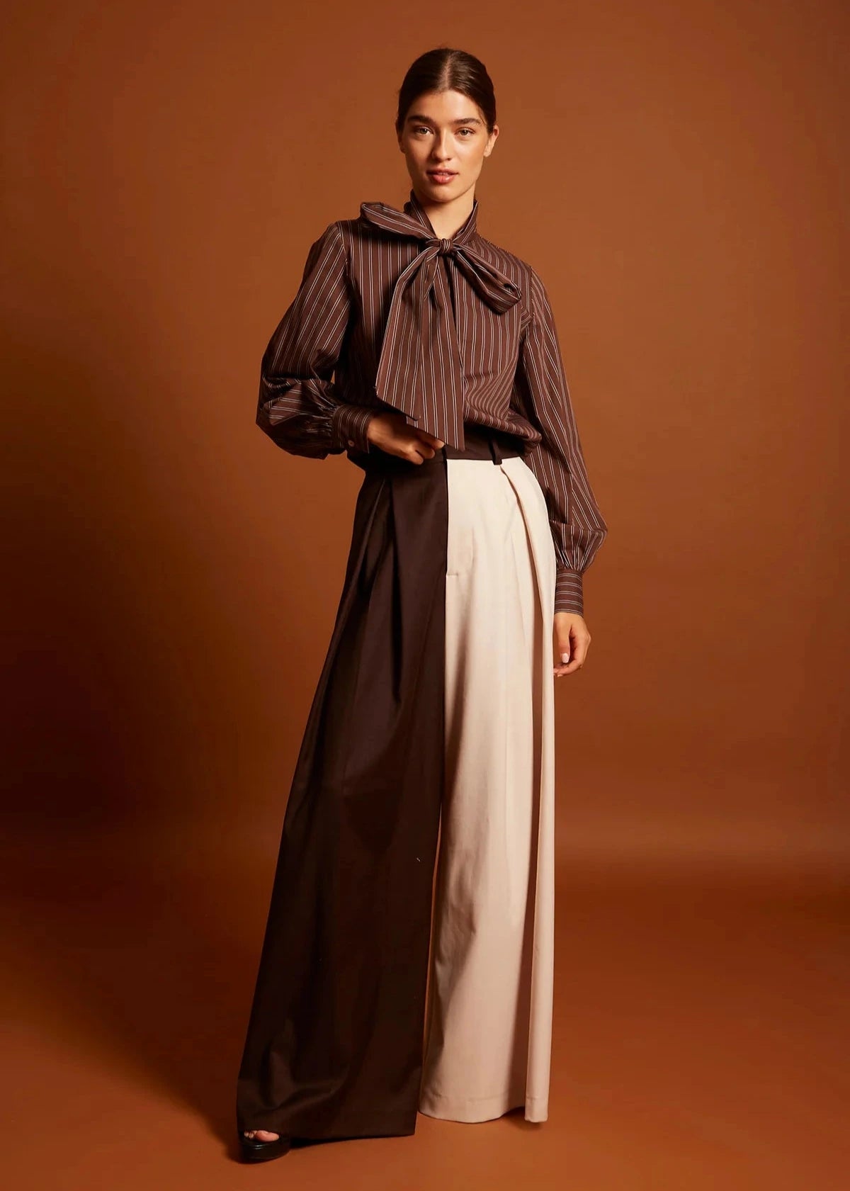 Camisa María Marrón
