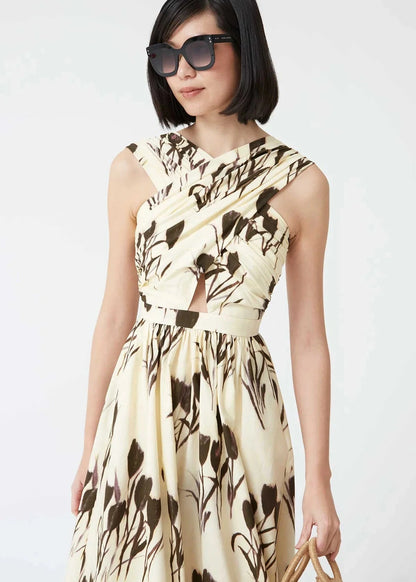 Vestido Constanzas Marrón