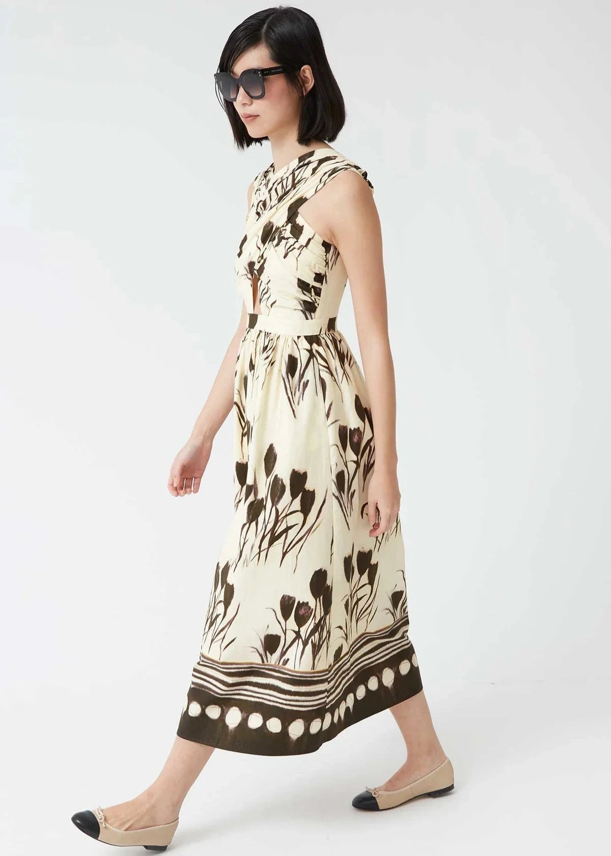 Vestido Constanzas Marrón