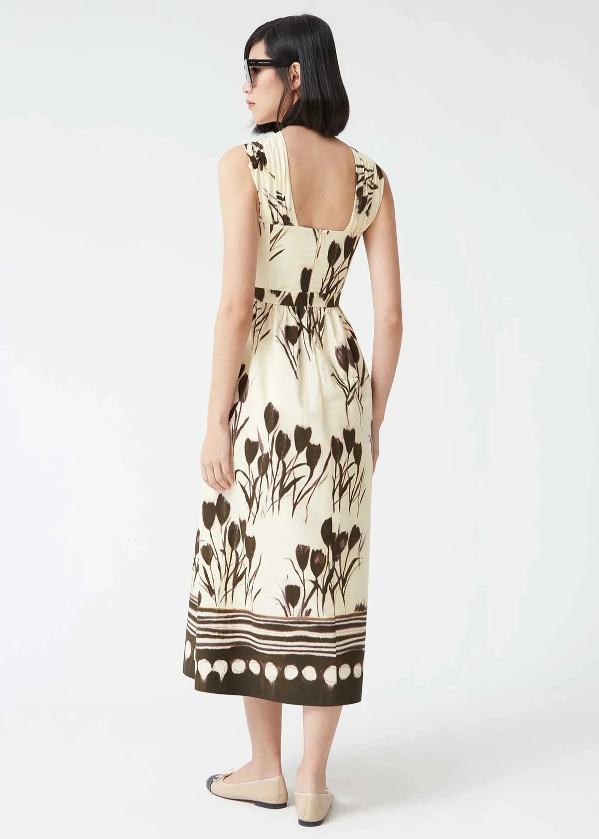 Vestido Constanzas Marrón