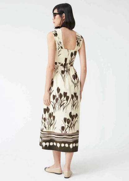 Vestido Constanzas Marrón