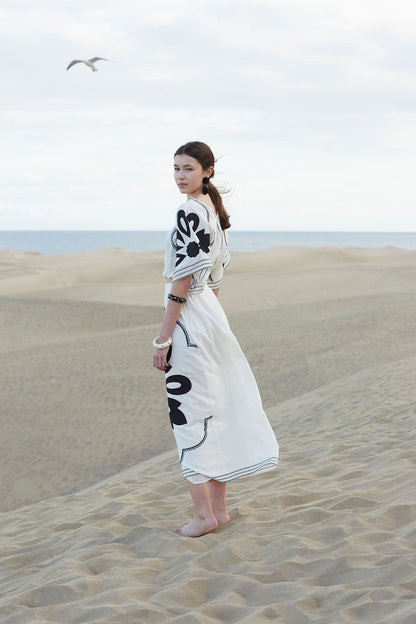 Conjunto Sidonie Blanco/Negro