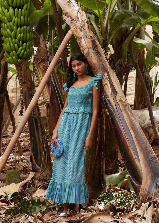 Vestido Corin Azul