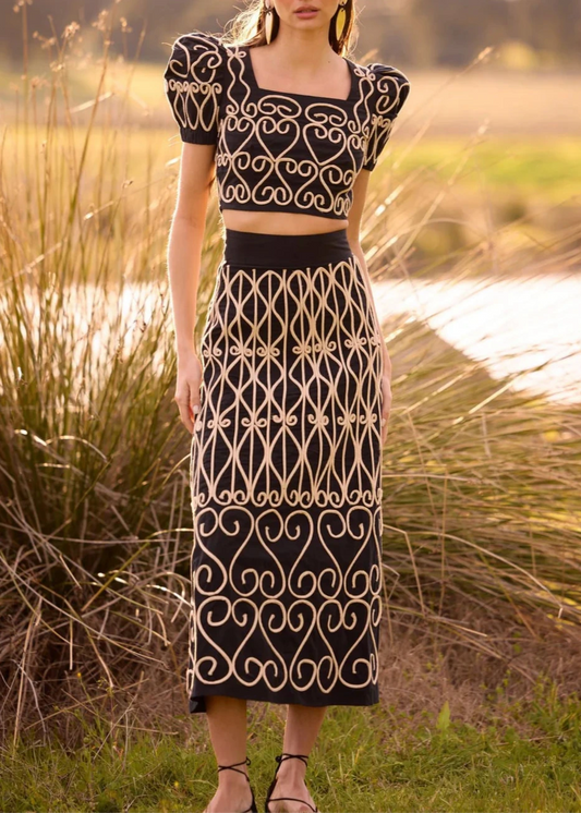 Conjunto Creta Negro