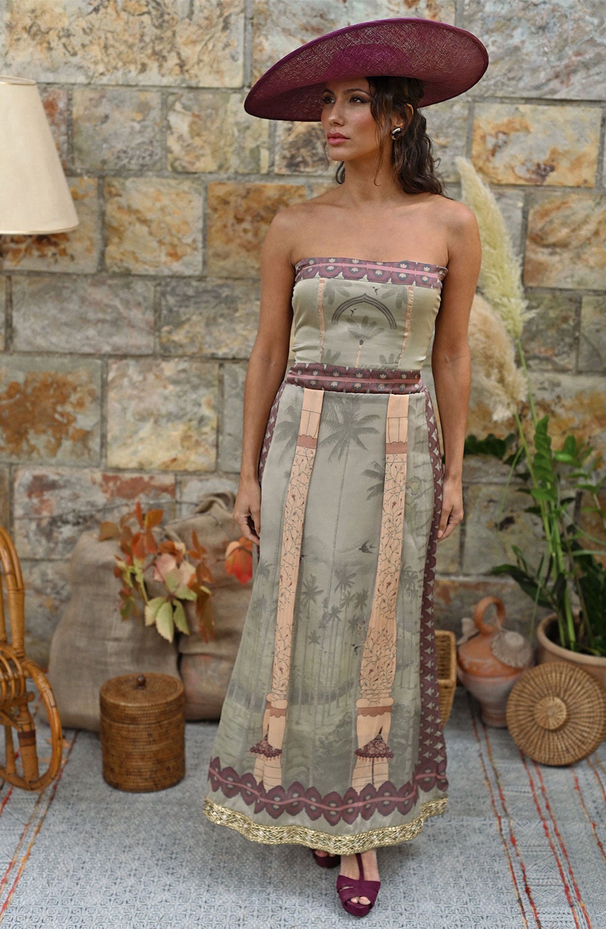Vestido Risa de Palma - Pistacho