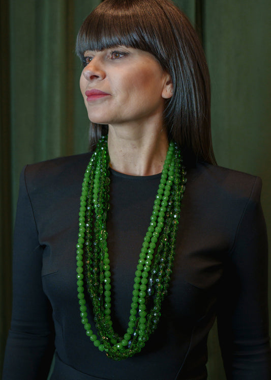 Collar Triana 5 Verde