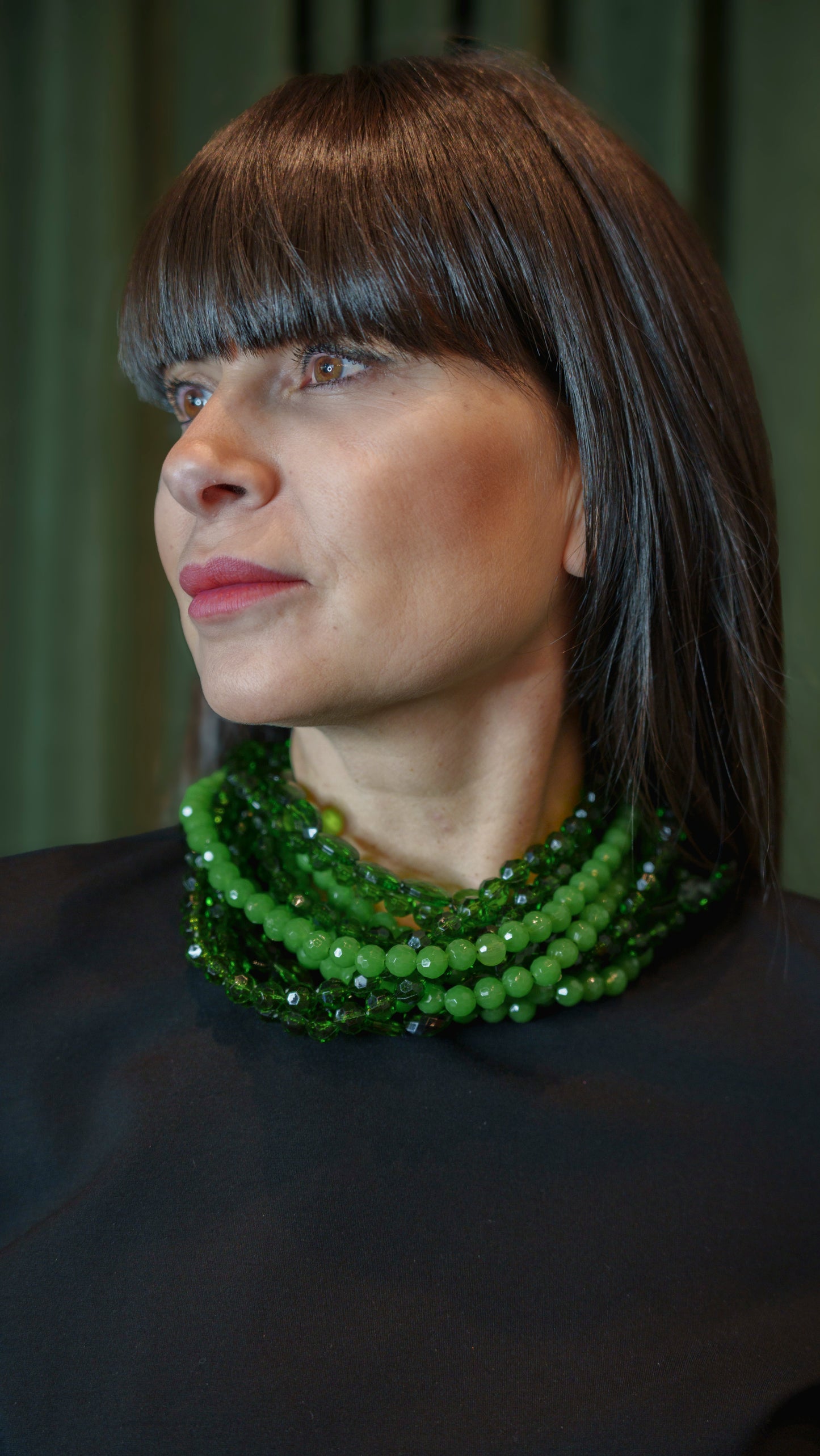 Collar Triana 5 Verde