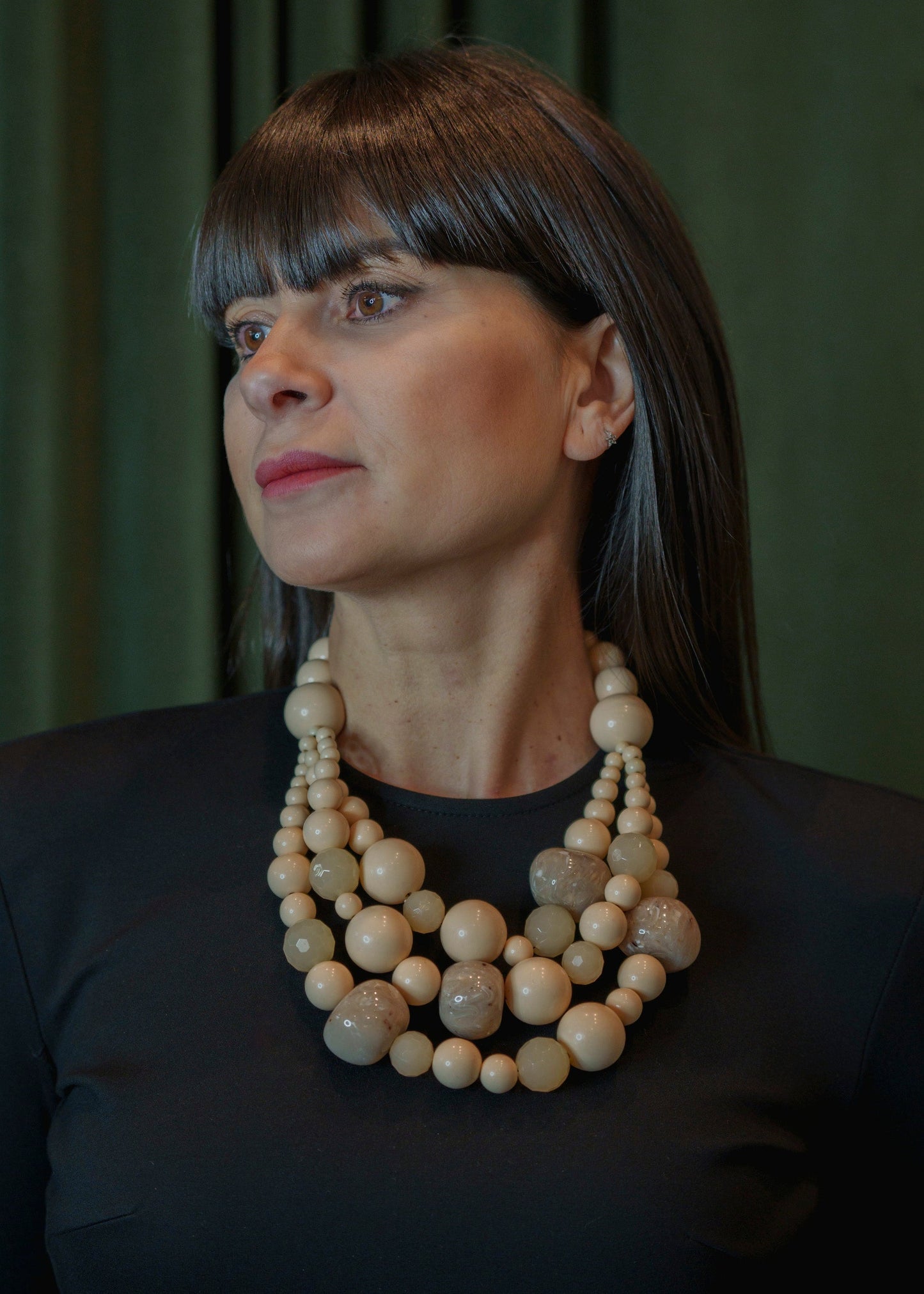 Collar Triana C Beige