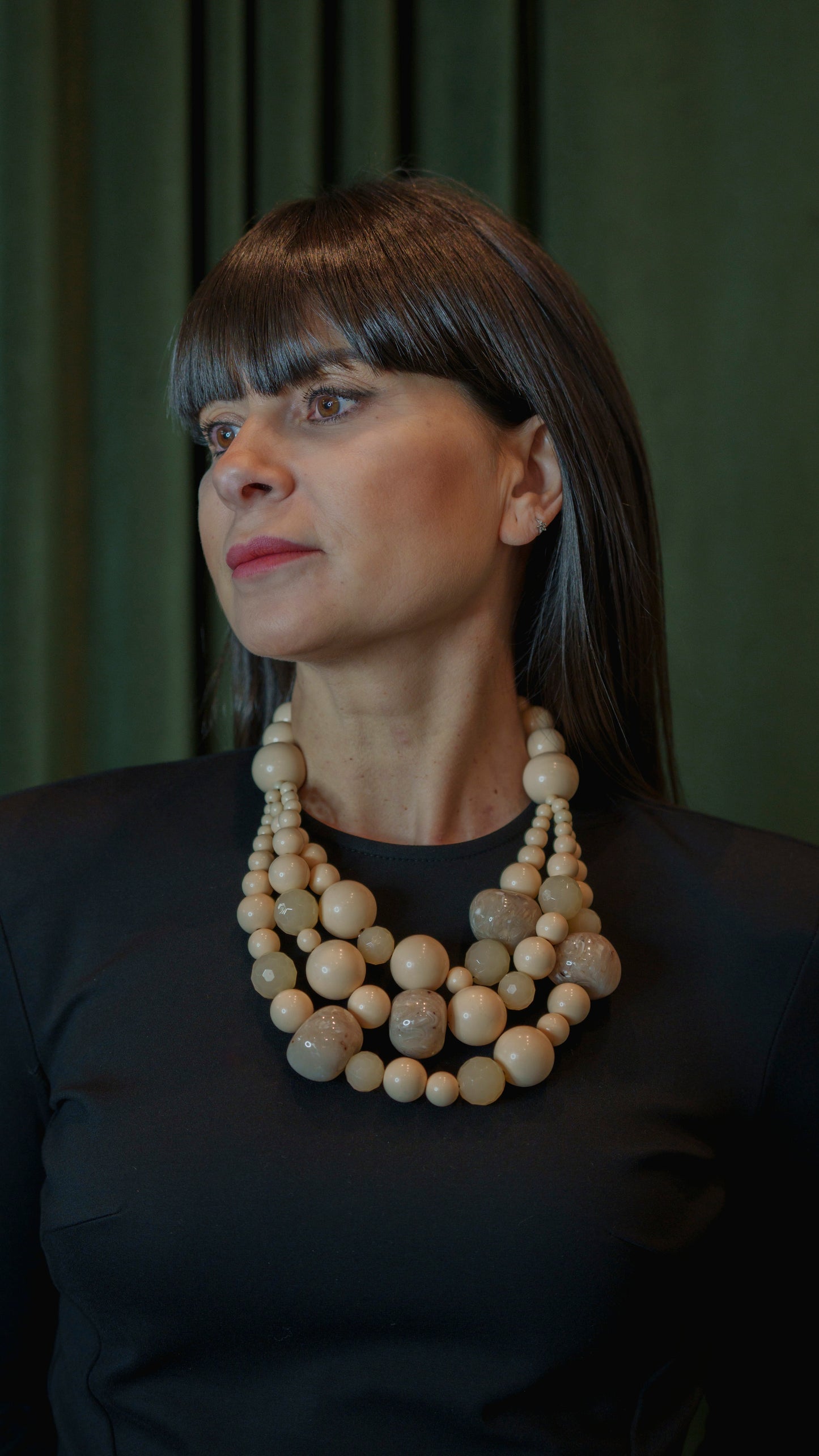 Collar Triana C Beige