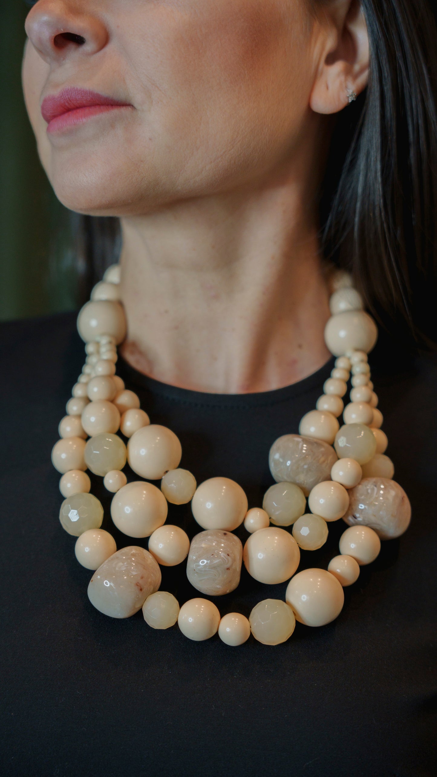 Collar Triana C Beige