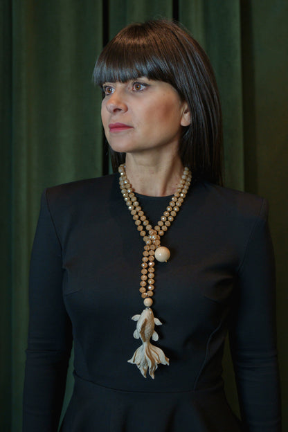 Collar Koi Beige