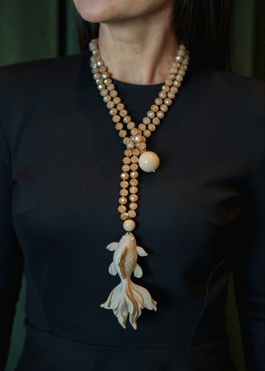 Collar Koi Beige