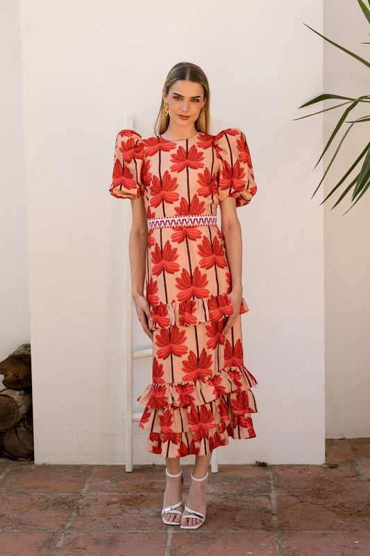 Vestido Doris Palmera