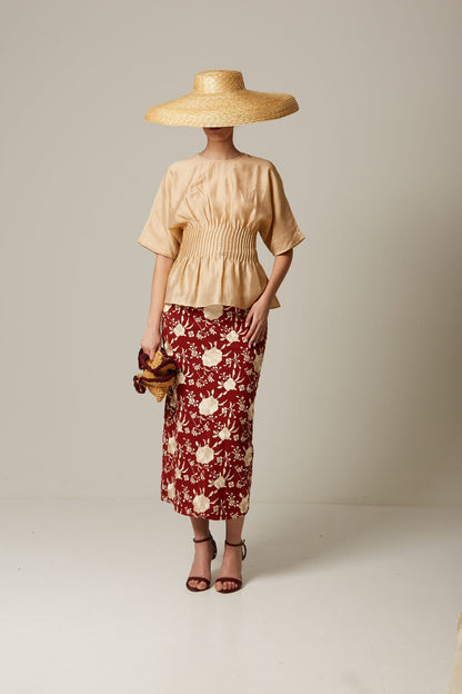 Blusa Harumi Beige