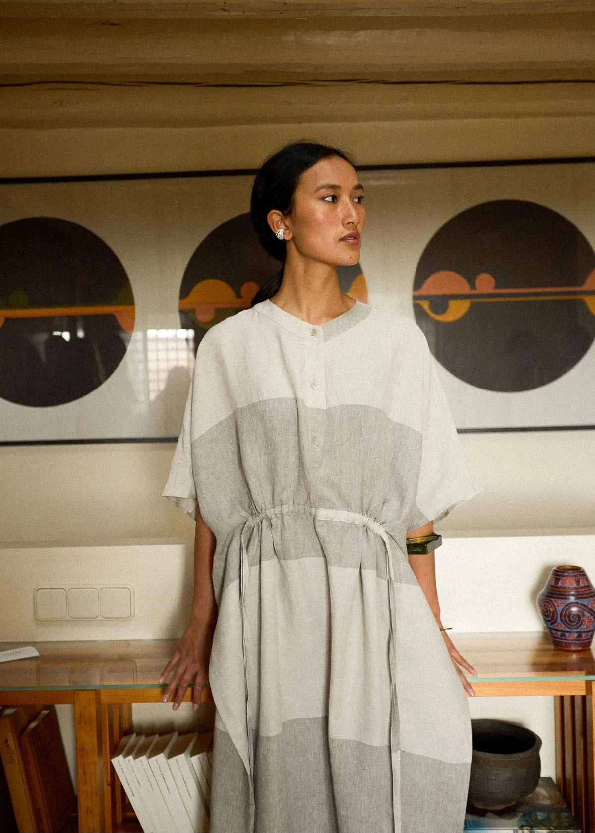 Kaftan Eire Grey