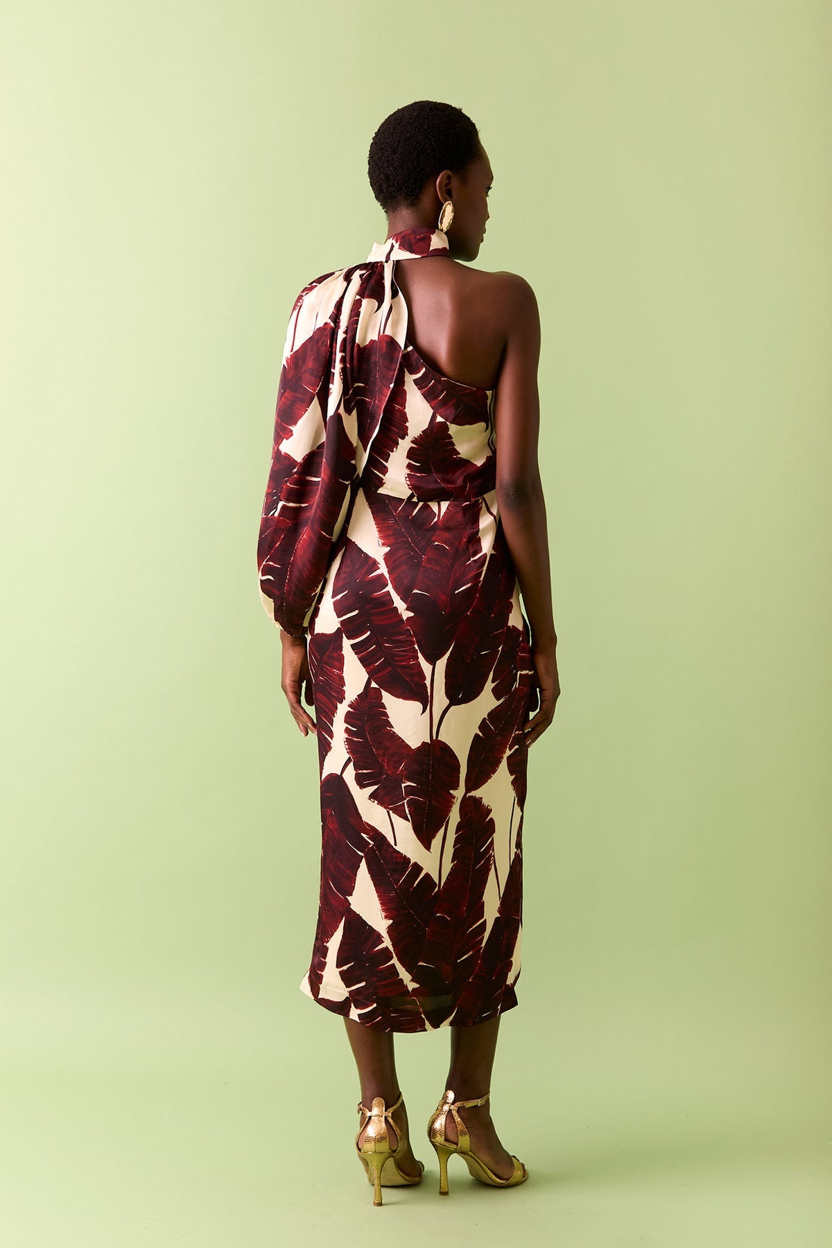 Vestido Famara Print - Manga desmontable