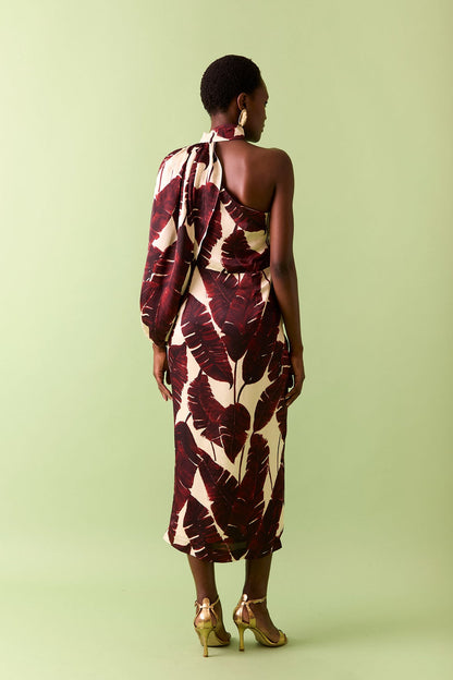 Vestido Famara Print - Manga desmontable