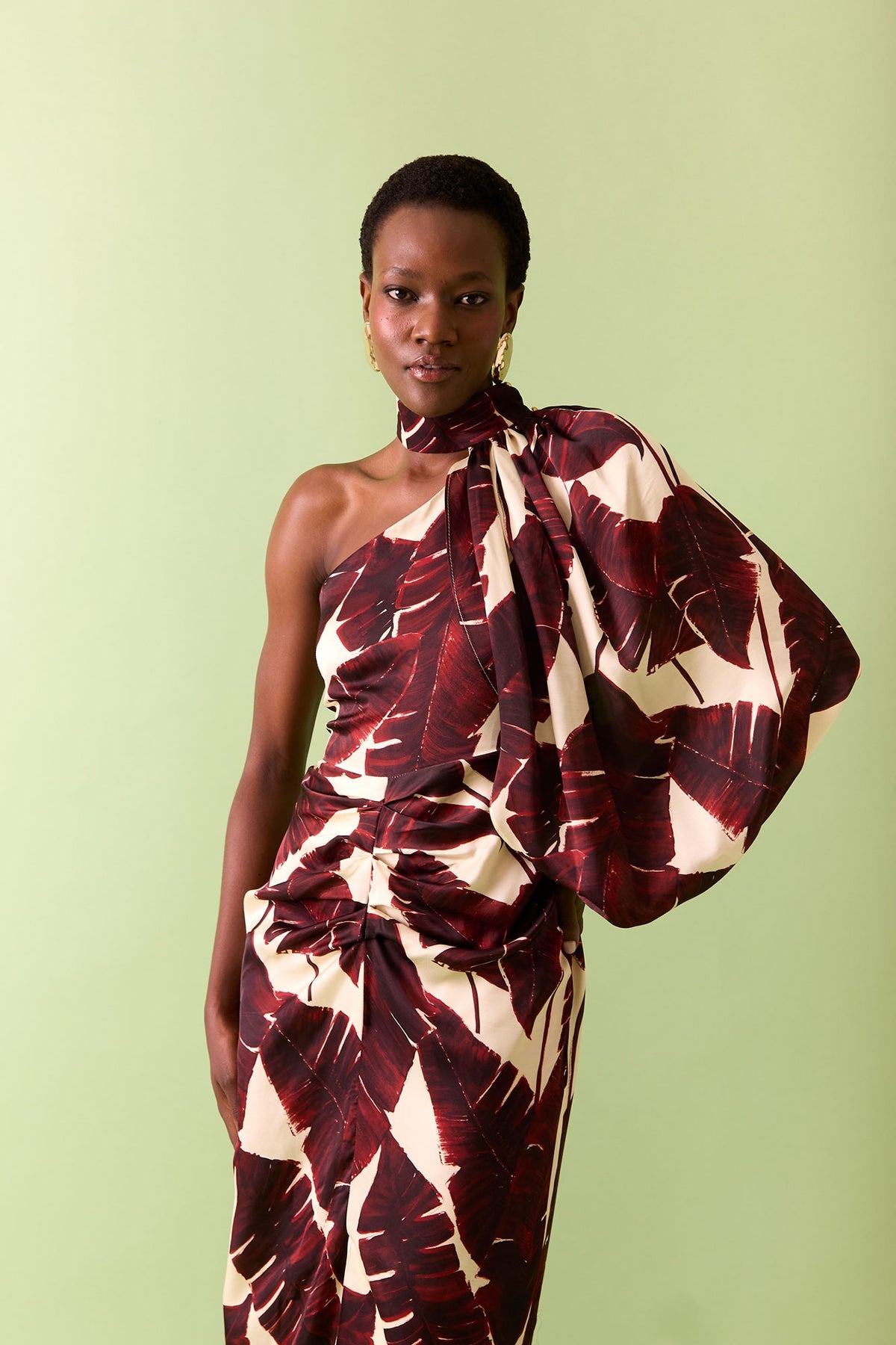 Vestido Famara Print - Manga desmontable